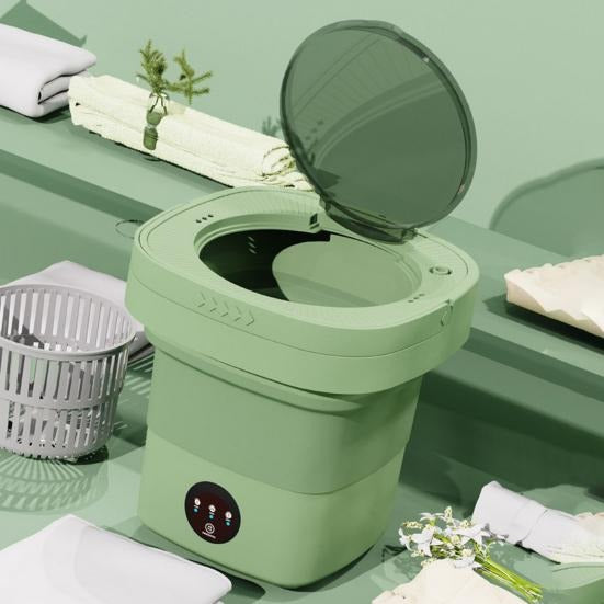 Powerful Mini Foldable Washing Machine with Dryer - Cosmetics Hub