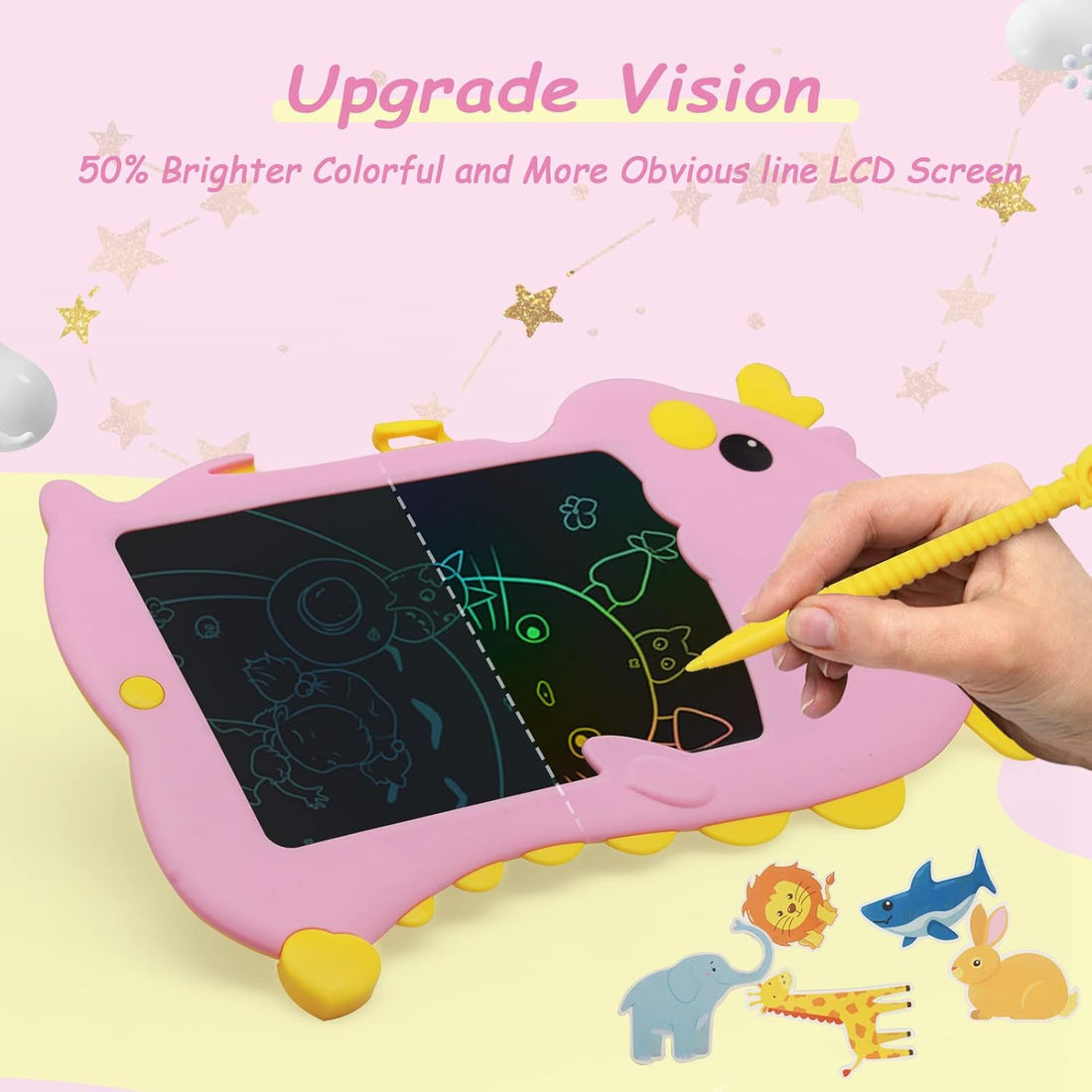 LCD Writing Tablet Doodle Board Kids - Cosmetics Hub